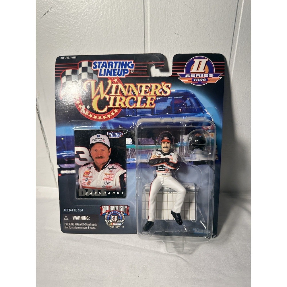 NEW‎ Dale Earnhardt Action Figure Winners Circle 1998 Starting Lineup Series II